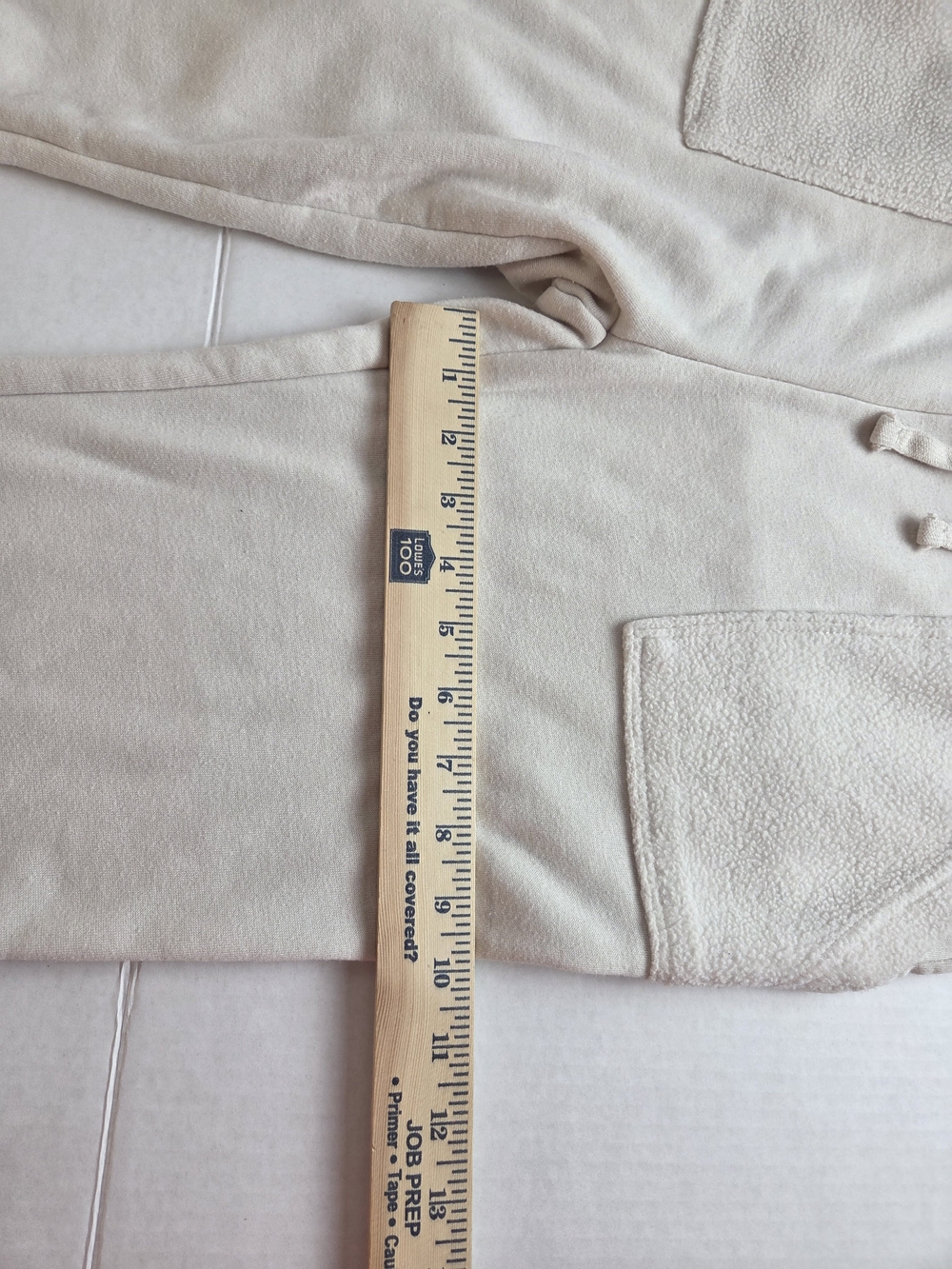 No Boundaries Cream Drawstring Wide-Leg Track Pants - Picture 5 of 11